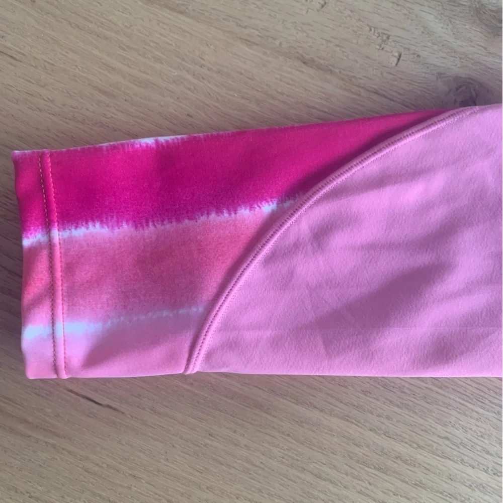 Lands End Tye Dye Rashguard Long Sleeve Pink Girls‎ Medium Preloved
